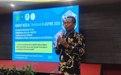 Ketua Prodi TBI UIN MY Batusangkar Pimpin Raker ASPIRE 2026, Perkuat Arah Kurikulum Bahasa Inggris PTKI
