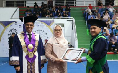 DWP UIN Mahmud Yunus Batusangkar Berikan Award bagi Wisudawan Berprestasi pada Wisuda ke-60
